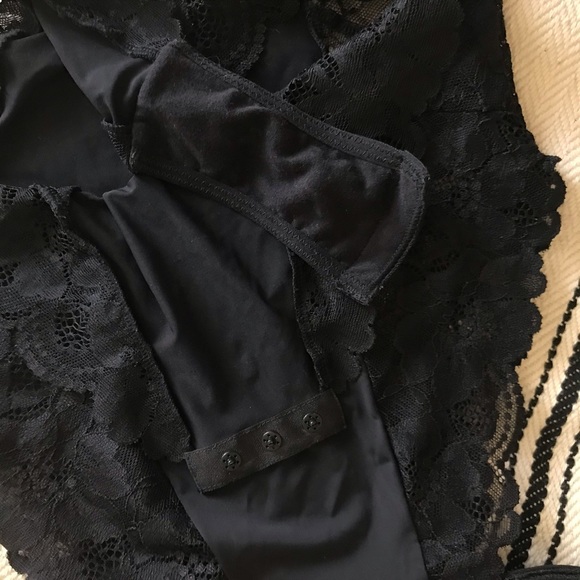 Blush “Smolder” Underwire Teddy Bodysuit, XS - Picture 8 of 13